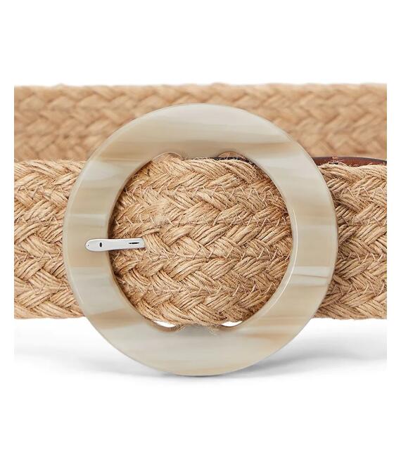 Ζώνη Lauren Ralph Lauren χρώμα: μπεζ, 412961651
