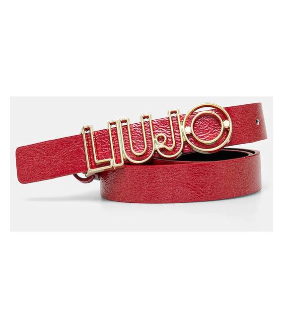 Ζώνη Liu Jo χρώμα: κόκκινο, AA5232 E0008