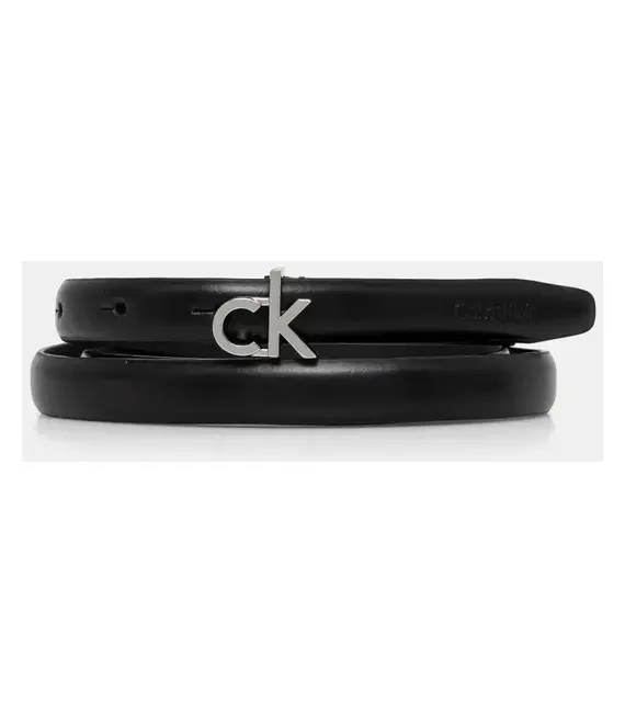 Ζώνη Calvin Klein χρώμα: μαύρο, K60K612932