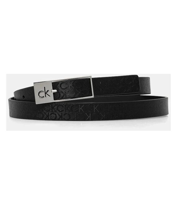 Ζώνη Calvin Klein χρώμα: μαύρο, K60K613243