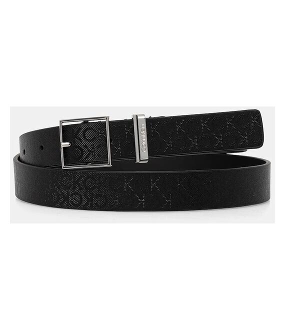 Ζώνη Calvin Klein χρώμα: μαύρο, K60K613244