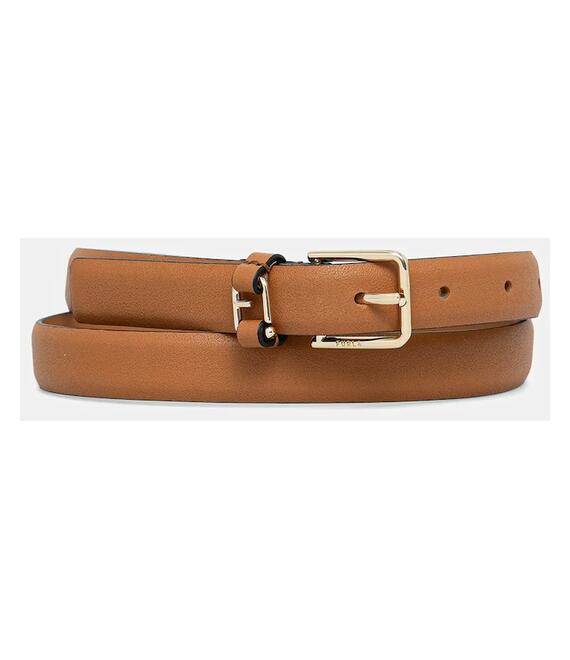 Δερμάτινη ζώνη Furla γυναικεία, χρώμα: καφέ, WC00099.BX2045.RY0001007