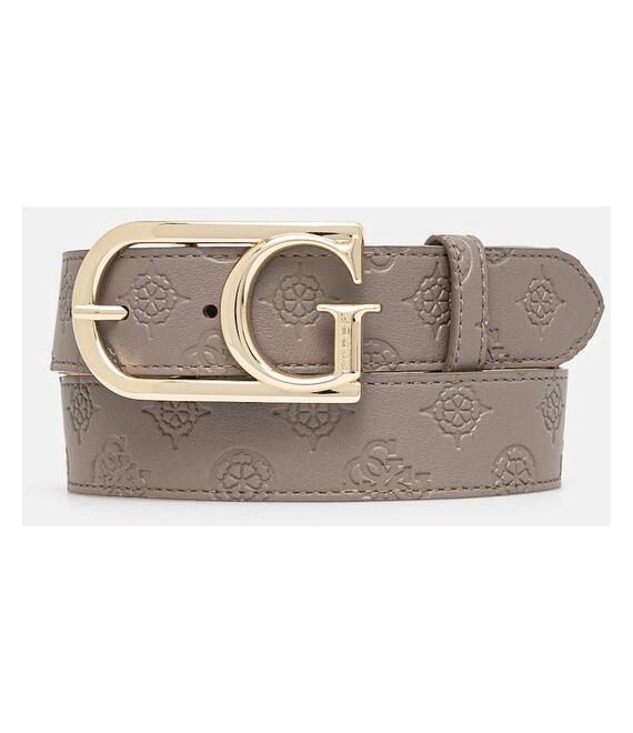 Ζώνη Guess ZARELA χρώμα: καφέ, BW9227 P5235