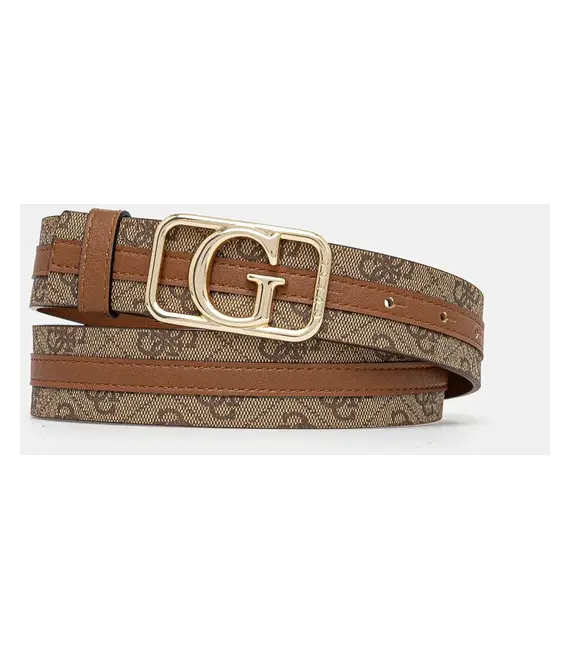 Ζώνη Guess ZAMIRA χρώμα: καφέ, BW9229 P5235