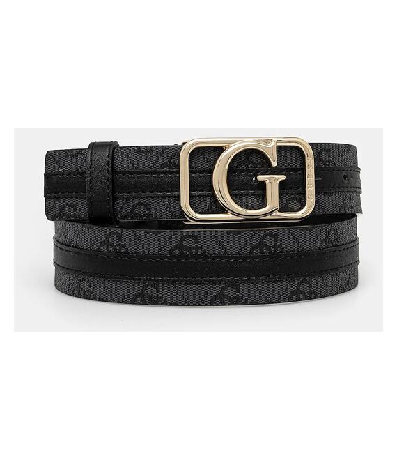 Ζώνη Guess ZAMIRA χρώμα: μαύρο, BW9229 P5235