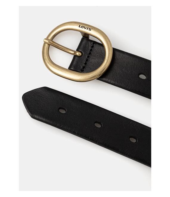 Ζώνη Levi's χρώμα: μαύρο, D7791-0001