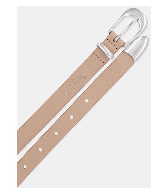 Ζώνη Levi's χρώμα: μπεζ, 000IG-0002
