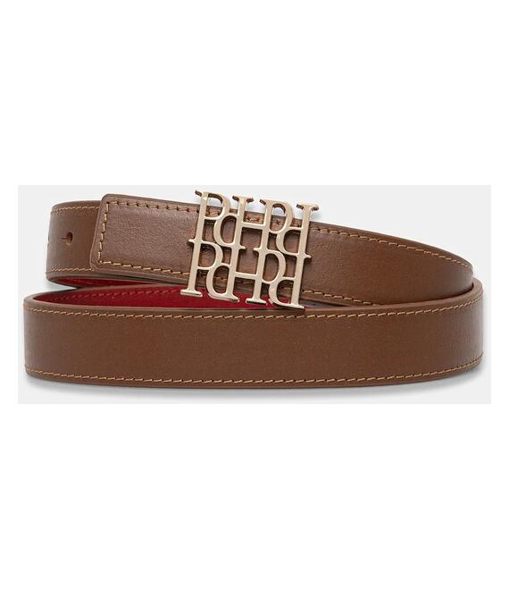 Ζώνη Pedro del Hierro χρώμα: καφέ, 4699178