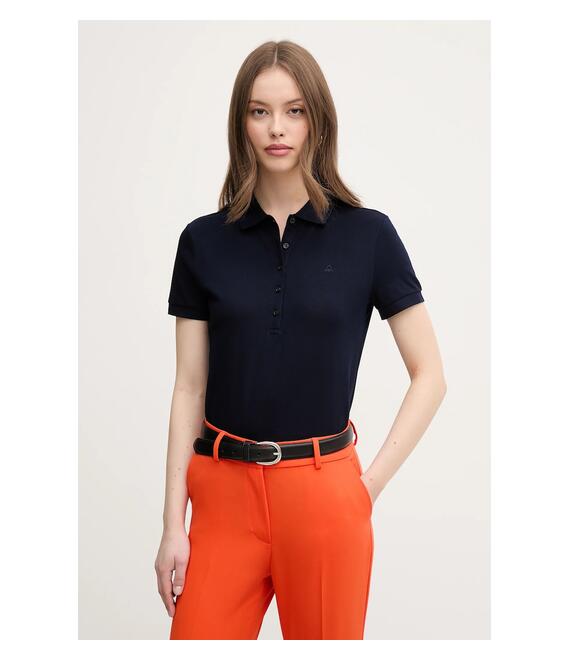 Πόλο United Colors of Benetton χρώμα: ναυτικό μπλε, 3TQJD300W
