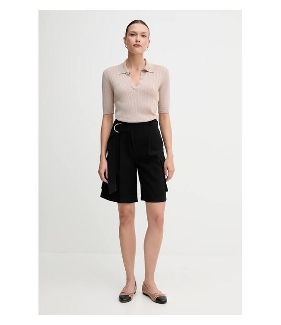 Πόλο United Colors of Benetton χρώμα: μπεζ, 123VD3018