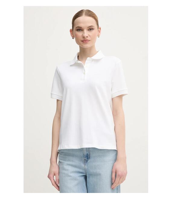 Πόλο Barbour Bowford χρώμα: άσπρο, LML0886WH11