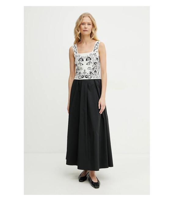 Φούστα Weekend Max Mara χρώμα: μαύρο, 2515101011600