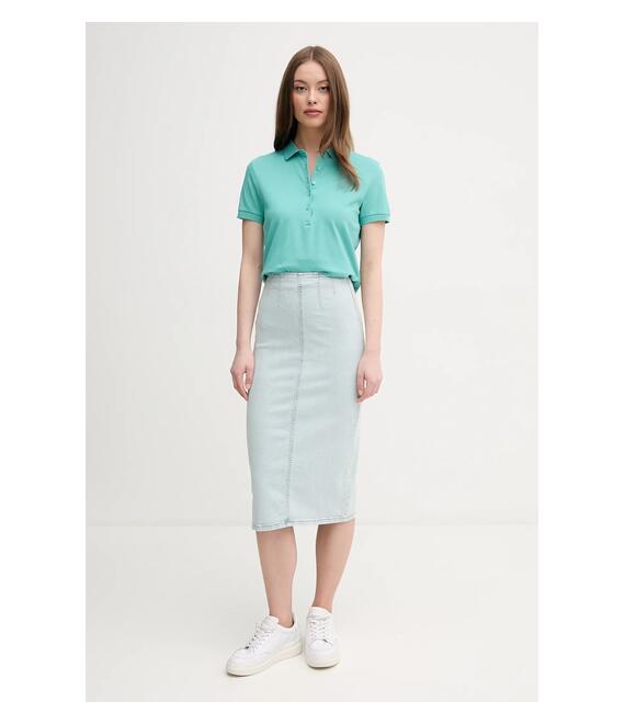 Τζιν φούστα United Colors of Benetton χρώμα: μπλε, 4ORHD004O
