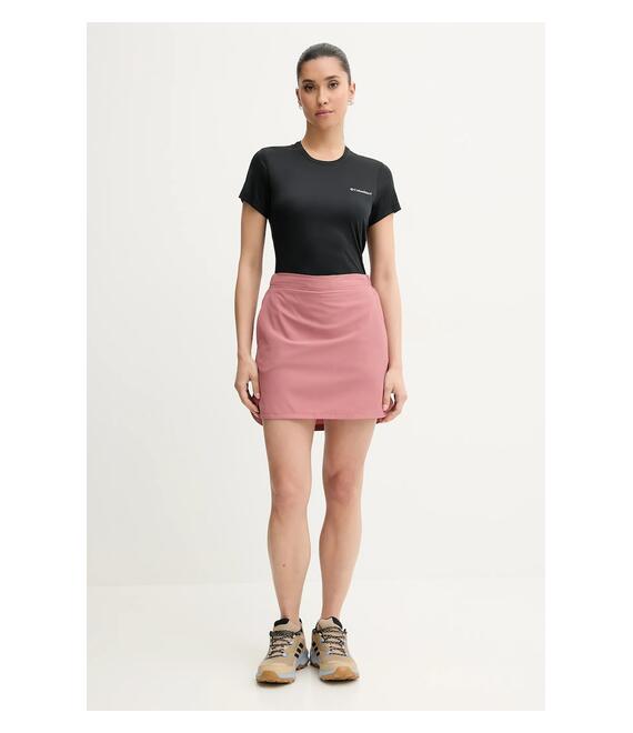 Αθλητική φούστα Jack Wolfskin Waimea Skort χρώμα: ροζ, A63890