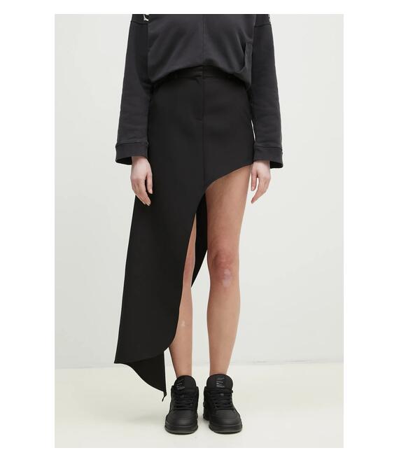 Φούστα Coperni One-Leg Tailored χρώμα: μαύρο, COPJ85F3004