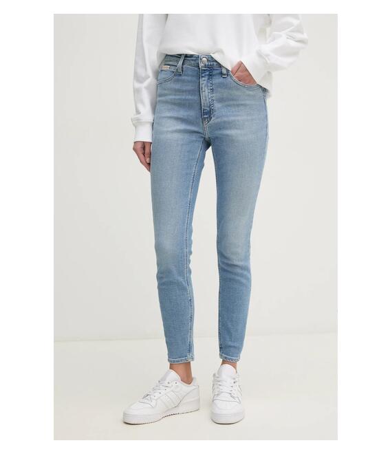 Τζιν παντελόνι Calvin Klein Jeans χρώμα: μπλε, J20J224486