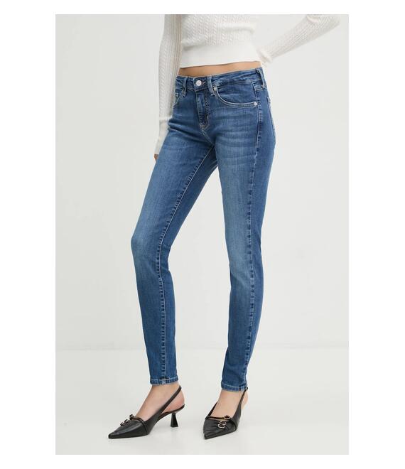Τζιν παντελόνι Tommy Jeans χρώμα: μπλε, DW0DW19591