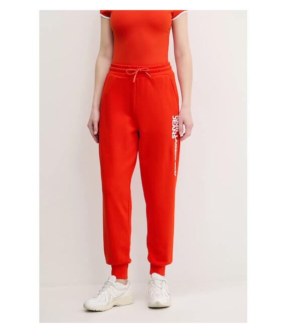 Παντελόνι φόρμας Karl Lagerfeld Jeans χρώμα: πορτοκαλί, A1W10058