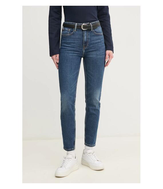 Τζιν παντελόνι Tommy Hilfiger χρώμα: ναυτικό μπλε, WW0WW43711
