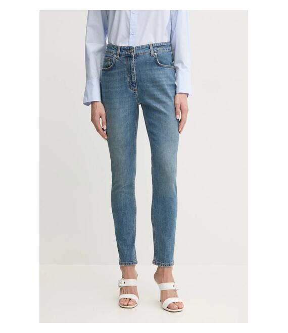 Τζιν παντελόνι Marella SKINNY χρώμα: μπλε, 2513181104200