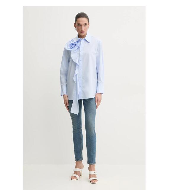 Τζιν παντελόνι Marella SKINNY χρώμα: μπλε, 2513181104200