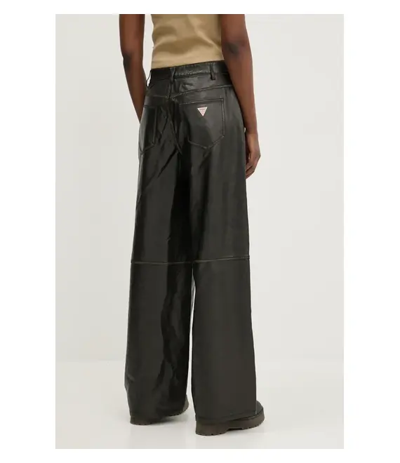 Παντελόνι Guess Originals χρώμα: μαύρο, W5RB57 WGTF0