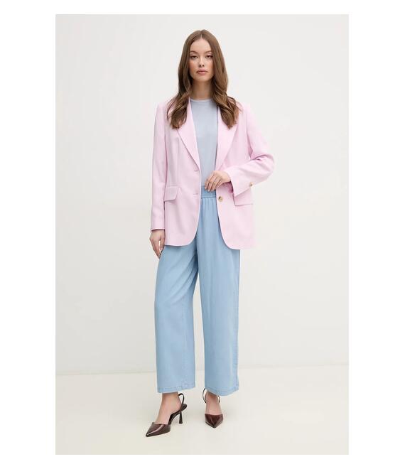 Παντελόνι Dkny χρώμα: μπλε, DJ4P3006