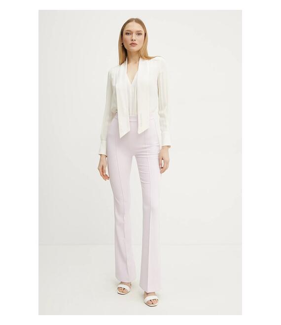Ολόσωμη φόρμα Elisabetta Franchi χρώμα: μπεζ, TU04251E2