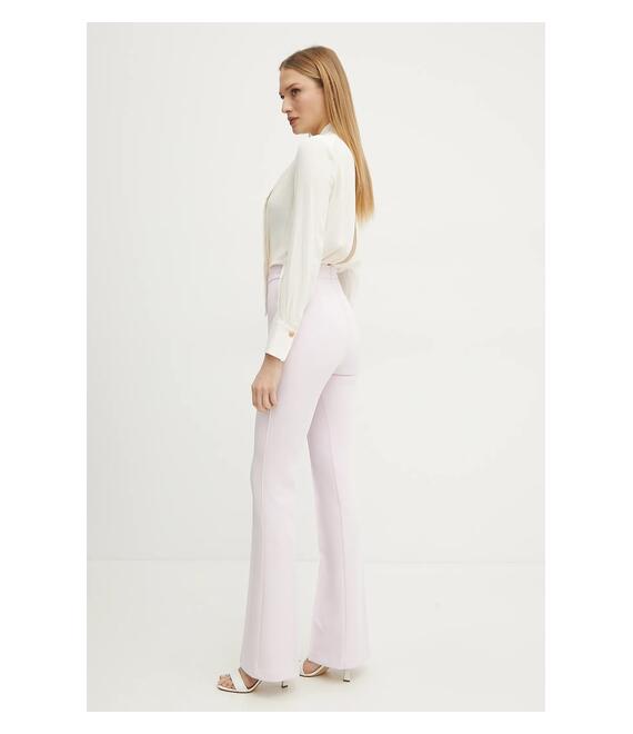 Ολόσωμη φόρμα Elisabetta Franchi χρώμα: μπεζ, TU04251E2