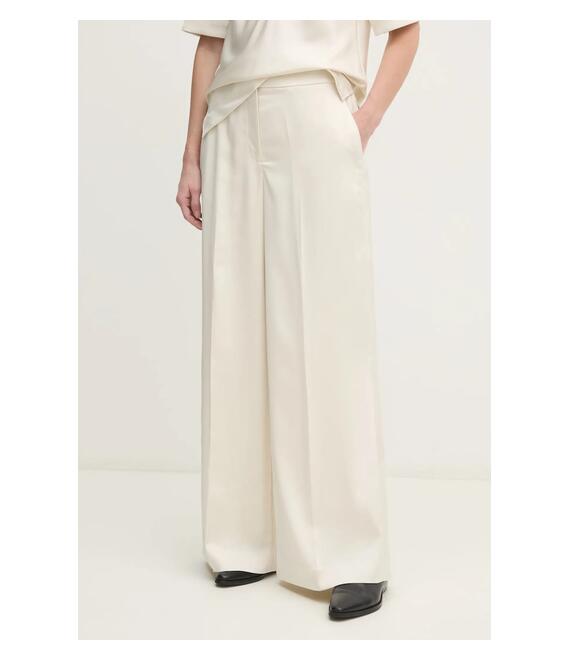 Παντελόνι Calvin Klein χρώμα: μπεζ, K20K207978