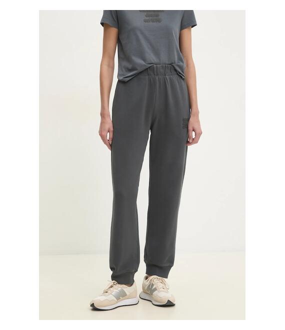 Βαμβακερό παντελόνι Calvin Klein Jeans χρώμα: γκρι, J20J224989