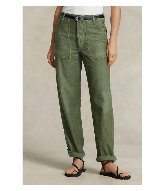 Βαμβακερό παντελόνι Polo Ralph Lauren χρώμα: πράσινο, 211951766