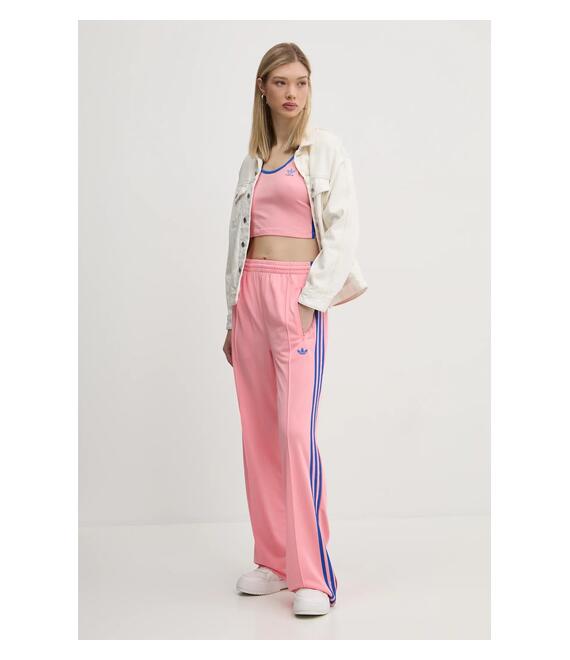 Παντελόνι φόρμας adidas Originals Firebird χρώμα: ροζ, JP2312
