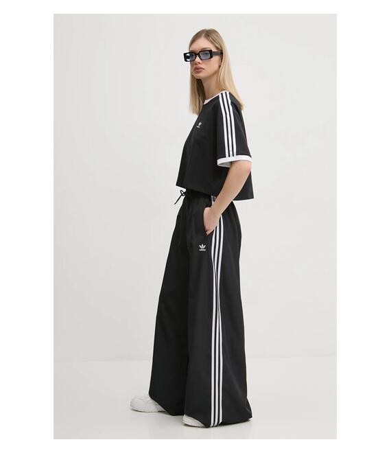 Παντελόνι φόρμας adidas Originals OVERSIZED TP χρώμα: μαύρο, JD3390