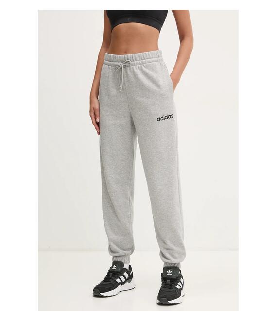 Παντελόνι φόρμας adidas Essentials Linear χρώμα: γκρι, JC5953