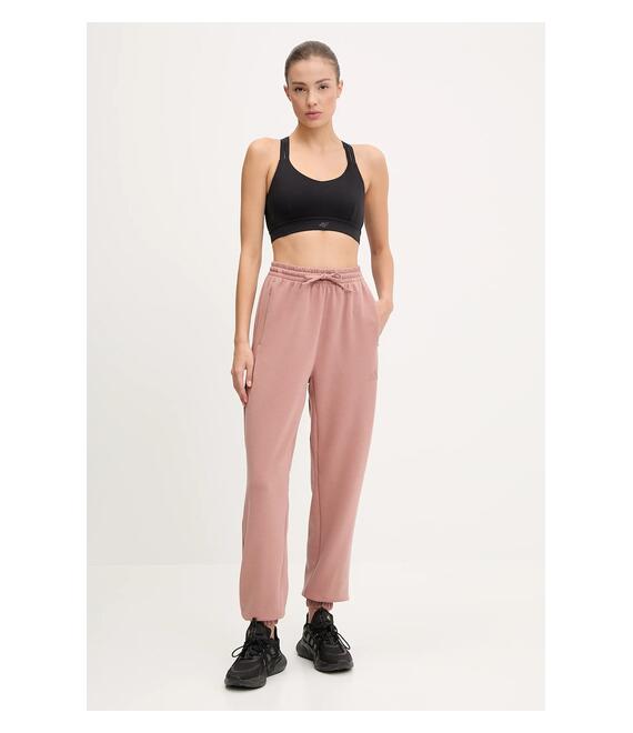 Παντελόνι φόρμας adidas Performance Designed for Training χρώμα: πορτοκαλί, JN7176
