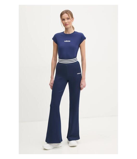 Παντελόνι φόρμας adidas Originals FLARED PANTS χρώμα: ναυτικό μπλε, JC7688