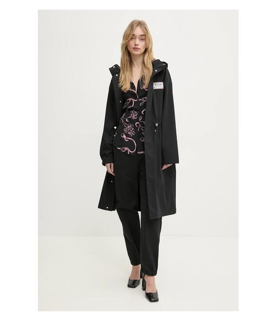 Παντελόνι Moschino Jeans χρώμα: μαύρο, 0303 3224