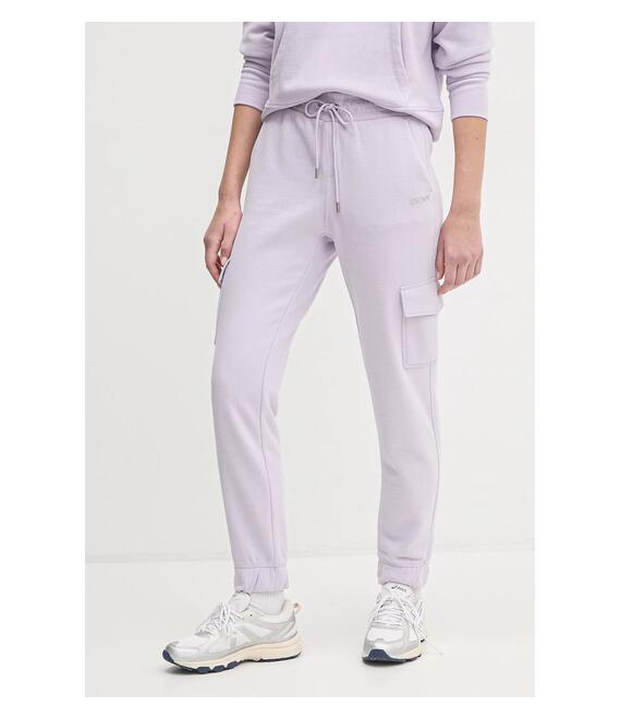 Παντελόνι φόρμας Dkny χρώμα: μοβ, DP5P3504