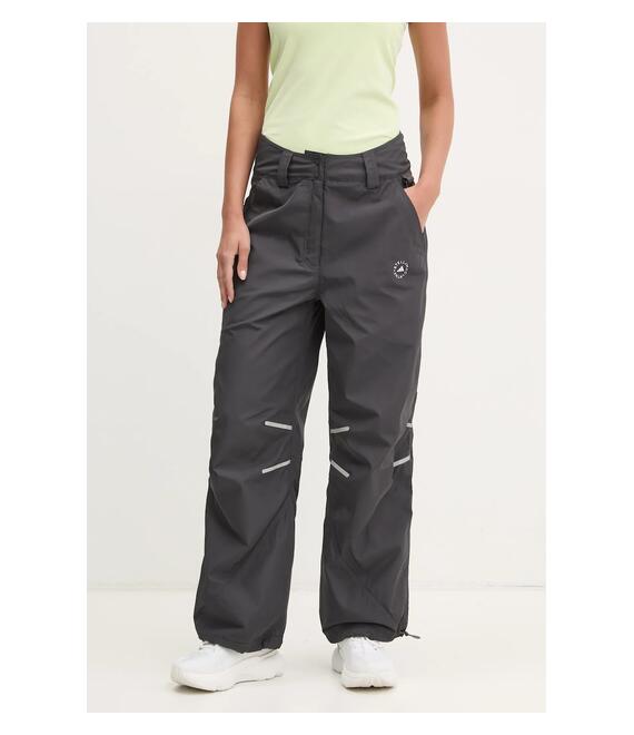 Παντελόνι adidas by Stella McCartney χρώμα: μαύρο, JI5248