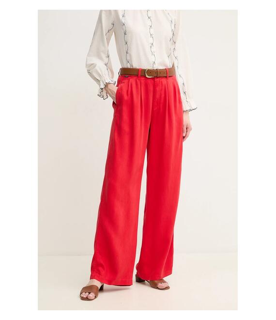 Παντελόνι Pepe Jeans GOA χρώμα: κόκκινο, PL211834