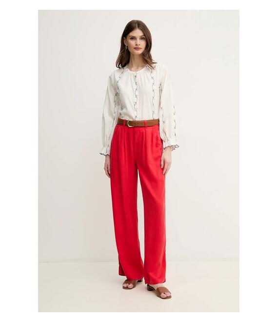 Παντελόνι Pepe Jeans GOA χρώμα: κόκκινο, PL211834