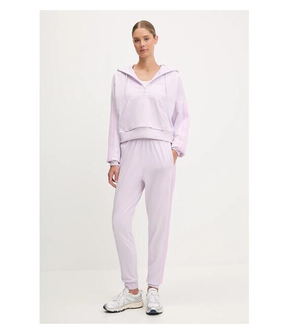 Παντελόνι φόρμας adidas Essentials χρώμα: μοβ, JE1189