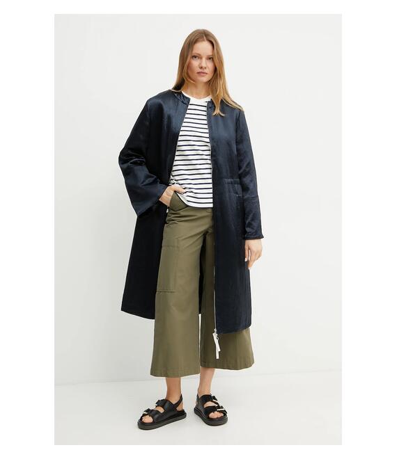 Βαμβακερό παντελόνι Weekend Max Mara χρώμα: πράσινο, 2515131081600