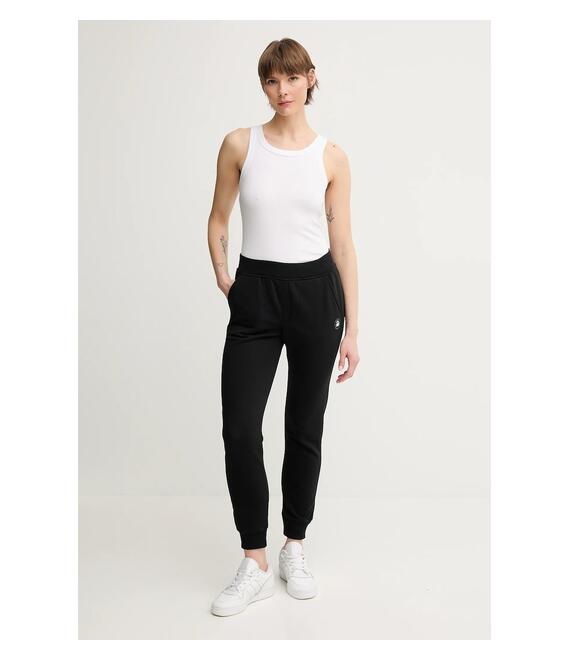 Παντελόνι φόρμας United Colors of Benetton χρώμα: μαύρο, 31NB3F04E