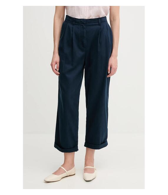 Παντελόνι Tommy Hilfiger χρώμα: ναυτικό μπλε, WW0WW45589