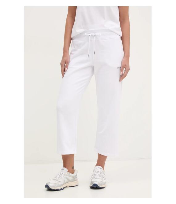 Παντελόνι φόρμας Dkny χρώμα: άσπρο, DP5P3624