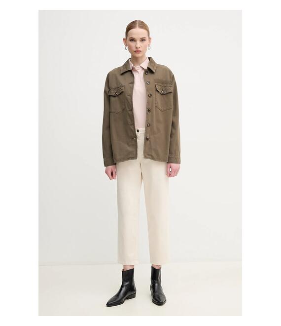 Παντελόνι Barbour χρώμα: μπεζ, LTR0388WH51