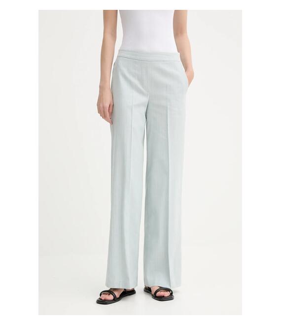 Παντελόνι με λινό μείγμα PS Paul Smith χρώμα: μπλε, W2R.349T.P31282