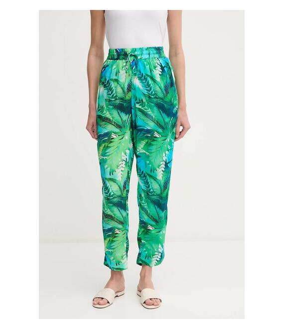 Παντελόνι Lauren Ralph Lauren χρώμα: πράσινο, 20523277